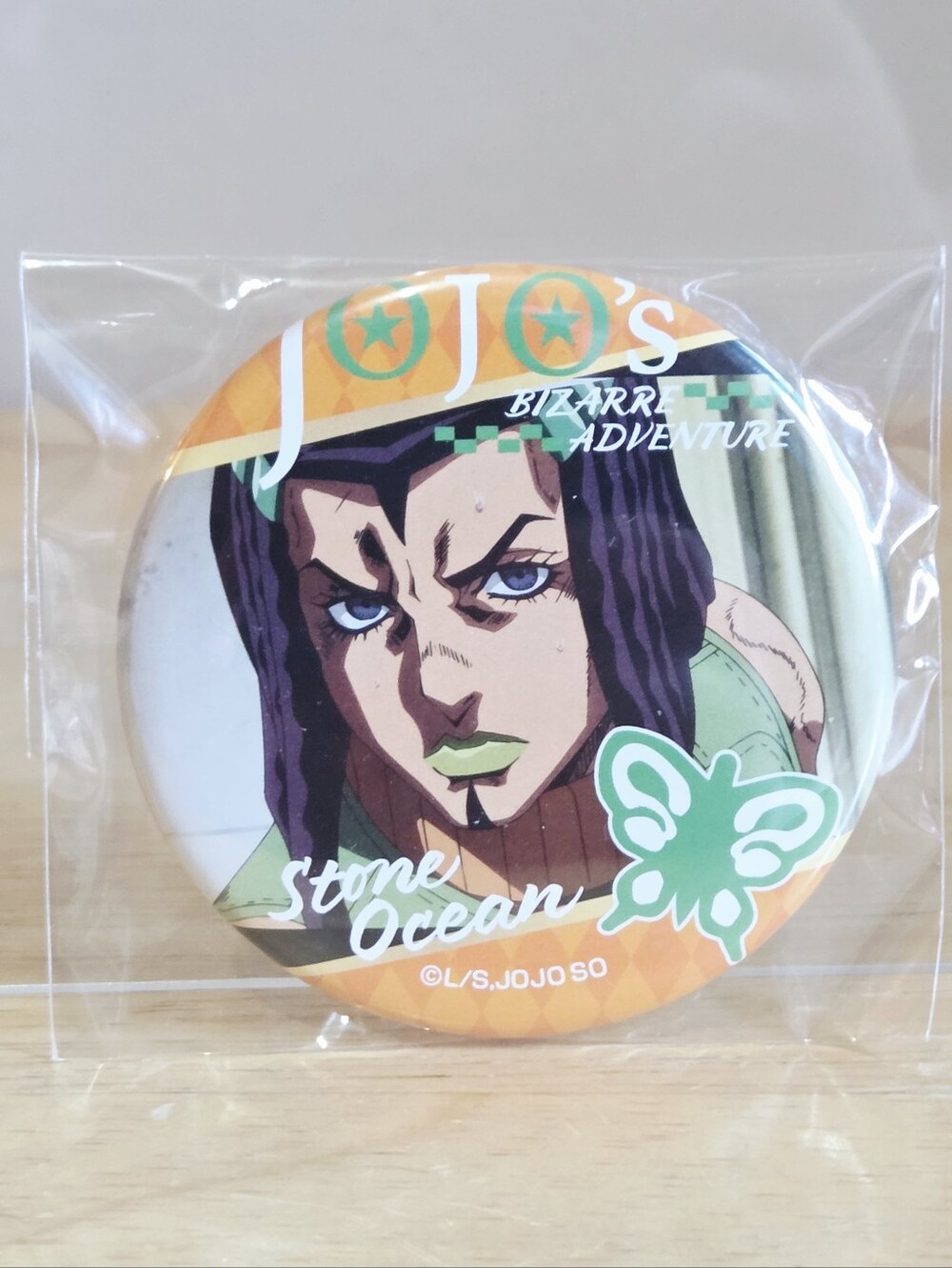*4 for $20* JoJo's Bizarre Adventure Can Badge Pin Button - Bandai